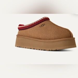 UGG Brown and Red Mules